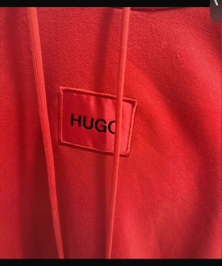 Hugo Red Hoodie 3