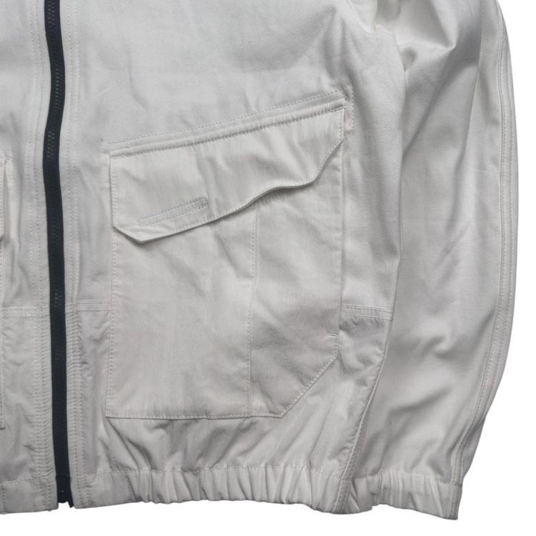 S/S 26 Stone Island Organic Panama Cotton + Nylon Bomber Jacket 7
