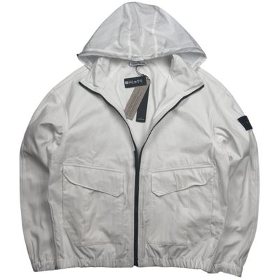S/S 26 Stone Island Organic Panama Cotton + Nylon Bomber Jacket 9