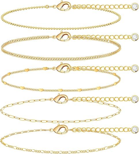 Set Gold Bracelets Set product image