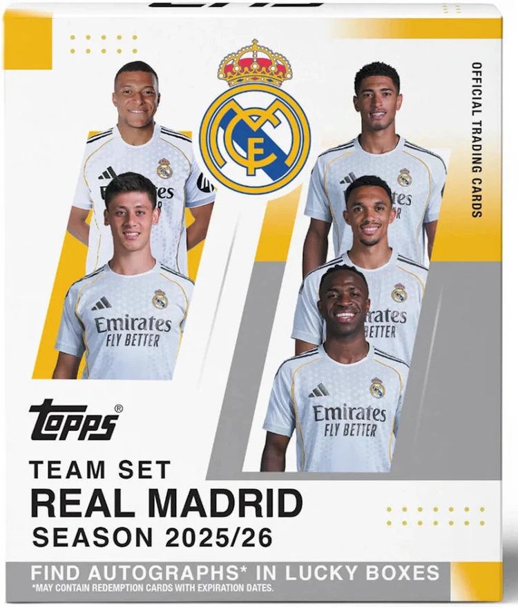 Topps Real Madrid Team Set SPOT 6