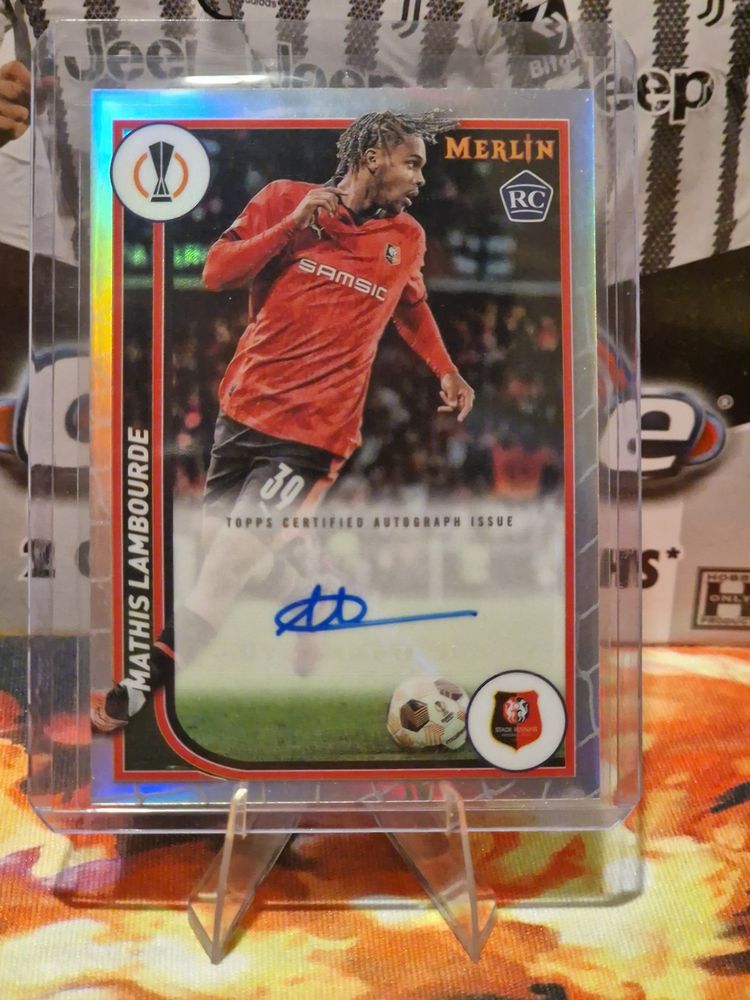 Topps Mathis Lambourde Autograph Rookie Topps Merlin product image