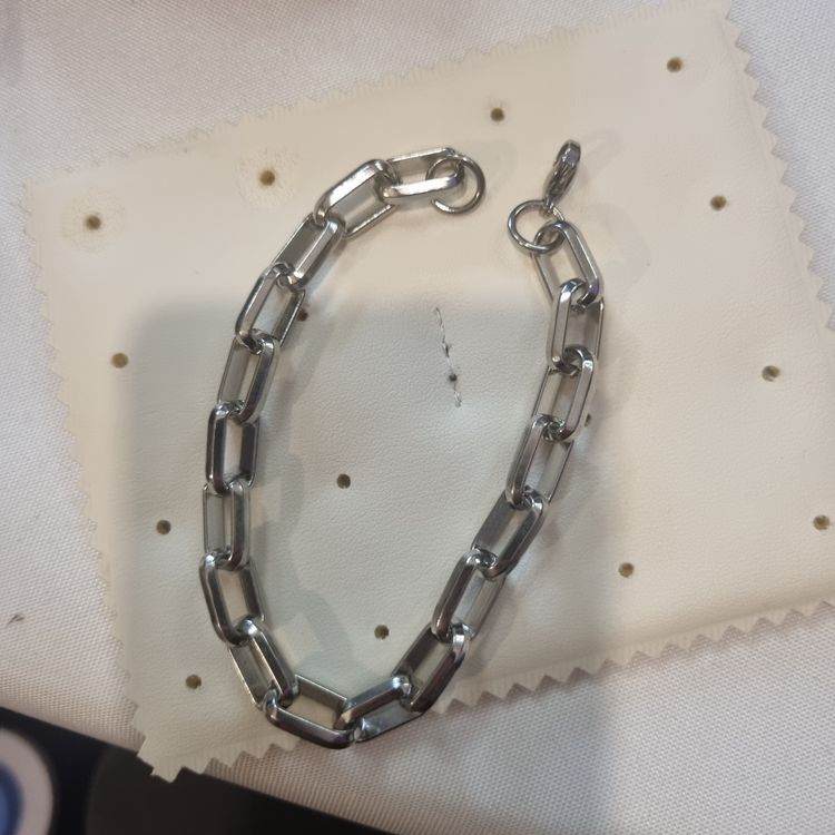Silver colour chain Bracelet