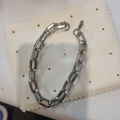 Silver colour chain Bracelet