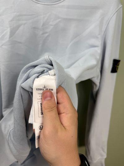 Stone Island Ice Blue Jumper 6