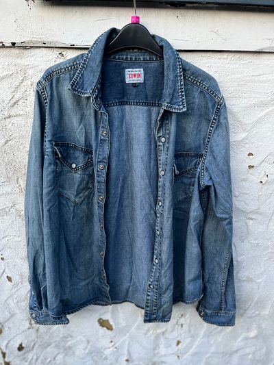 Edwin denim jacket small