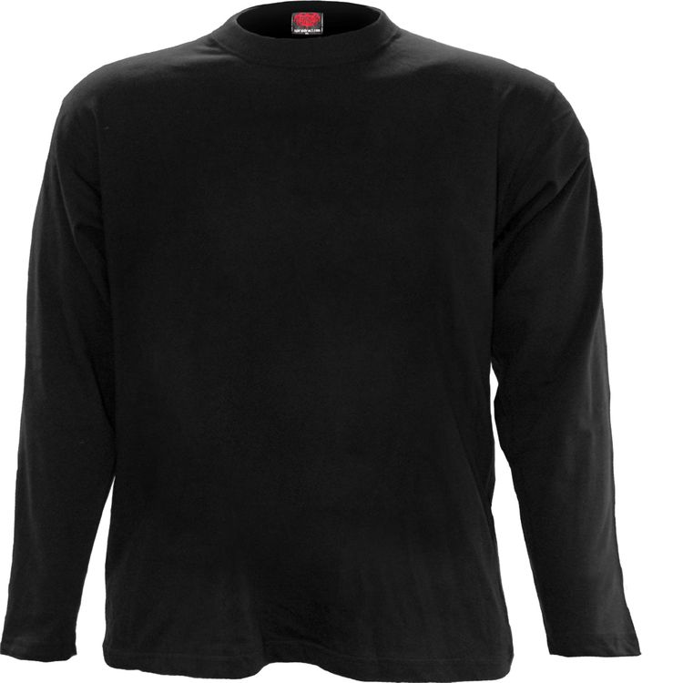 Spiral - Longsleeve T-Shirt Black image 1