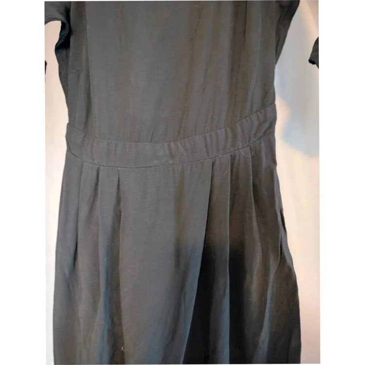 Miss Selfridge Black Cut Out Open Back Mini Dress UK 6 imagen 2