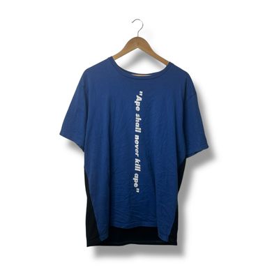 A Bathing Ape T-shirt, blue, XL