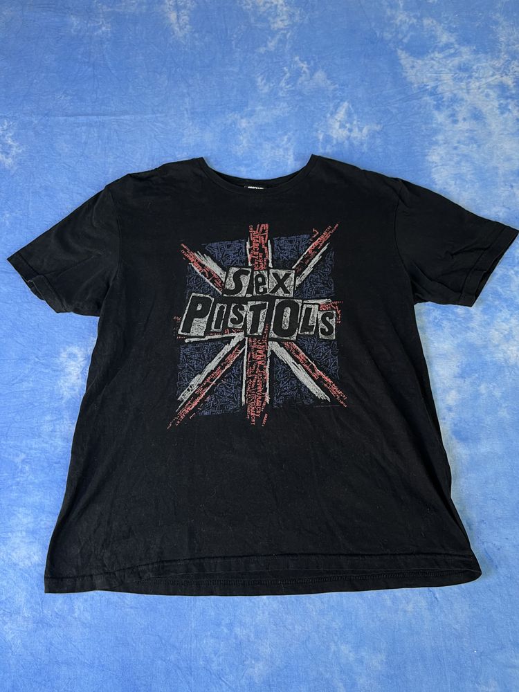 Absolute Cult Black Sex Pistols Graphic T-Shirt