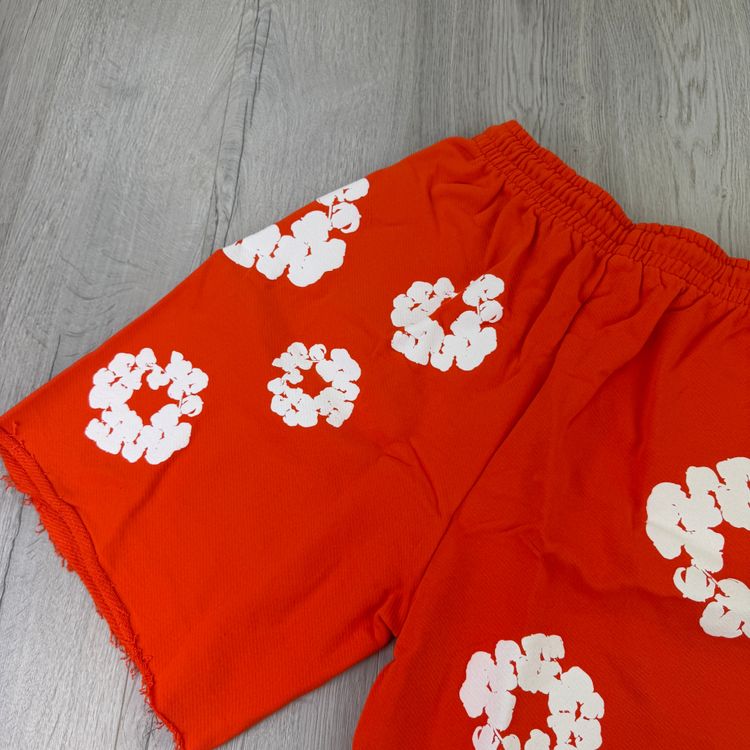 Denim Tears Men’s Orange Shorts obraz 7