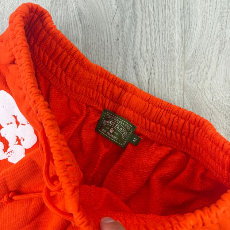 Denim Tears Men’s Orange Shorts obraz 6