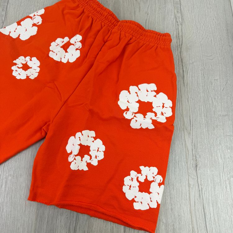 Denim Tears Men’s Orange Shorts obraz 4