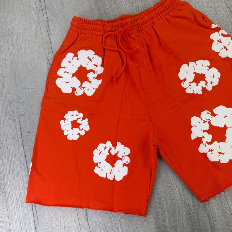 Denim Tears Men’s Orange Shorts obraz 2