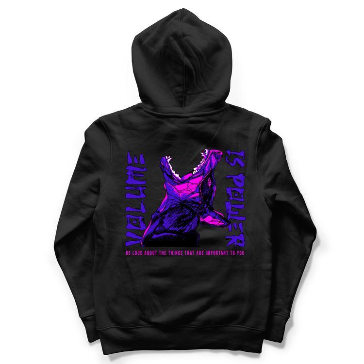 Zero13 Volume Black Hoodie, Brand new, all sizes 