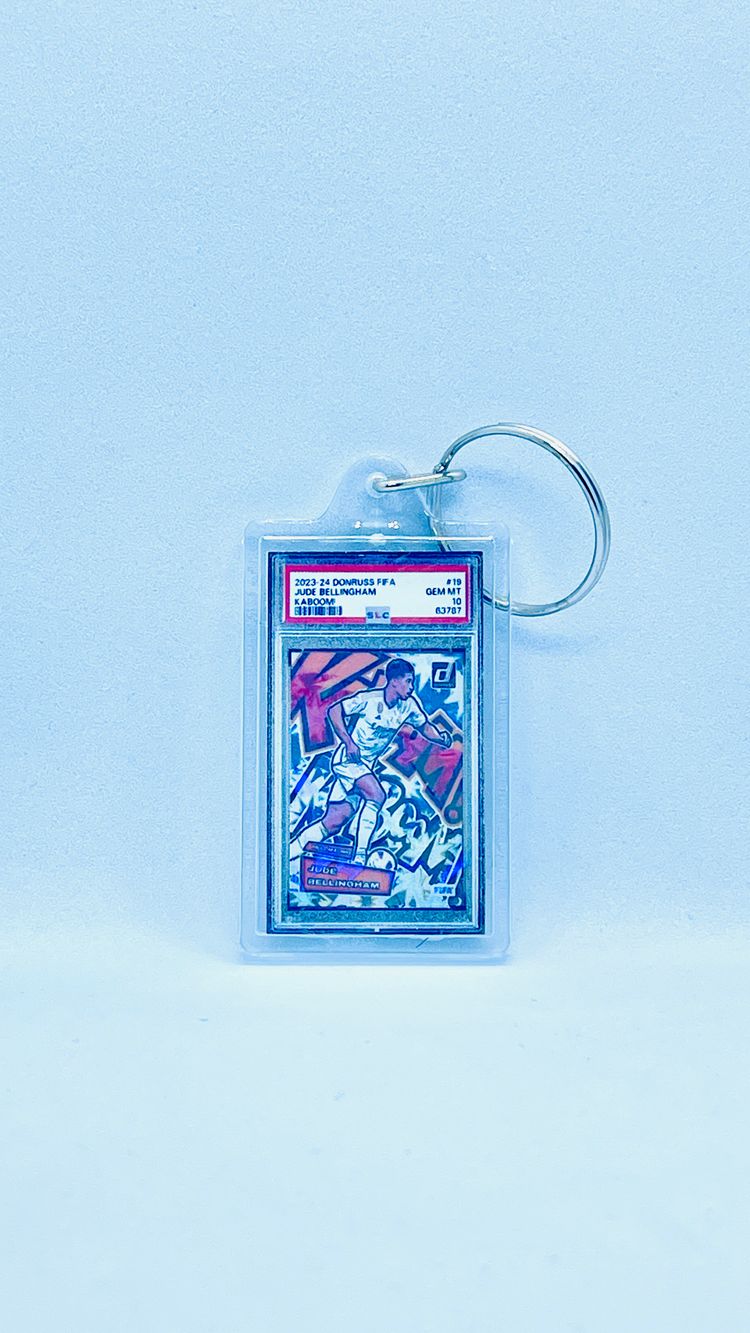 LLAVERO - KEYCHAIN - PSA 10 - Jude Bellingham - Real Madrid - Kaboom! - Panini  Donruss FIFA 2023-24