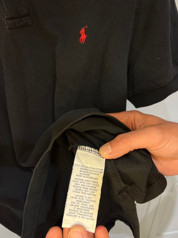 Polo Ralph Lauren Black Polo Shirt imagen 3