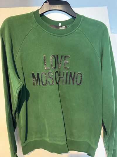 Love Moschino Green Sweatshirt