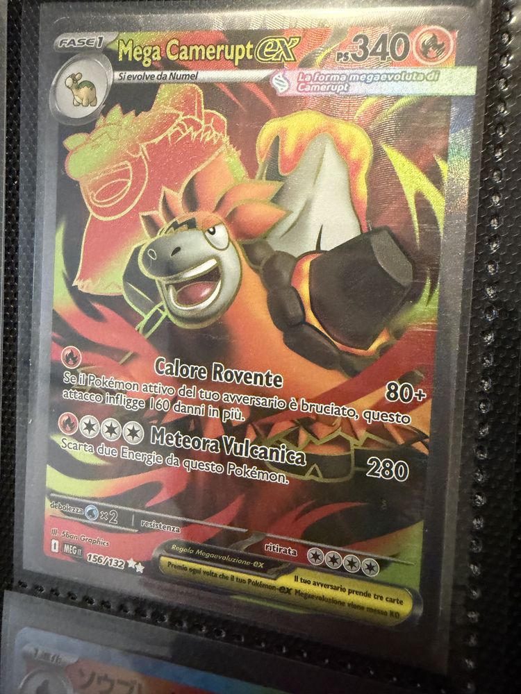 Mega Camerupt Ex Pokémon Card image 1