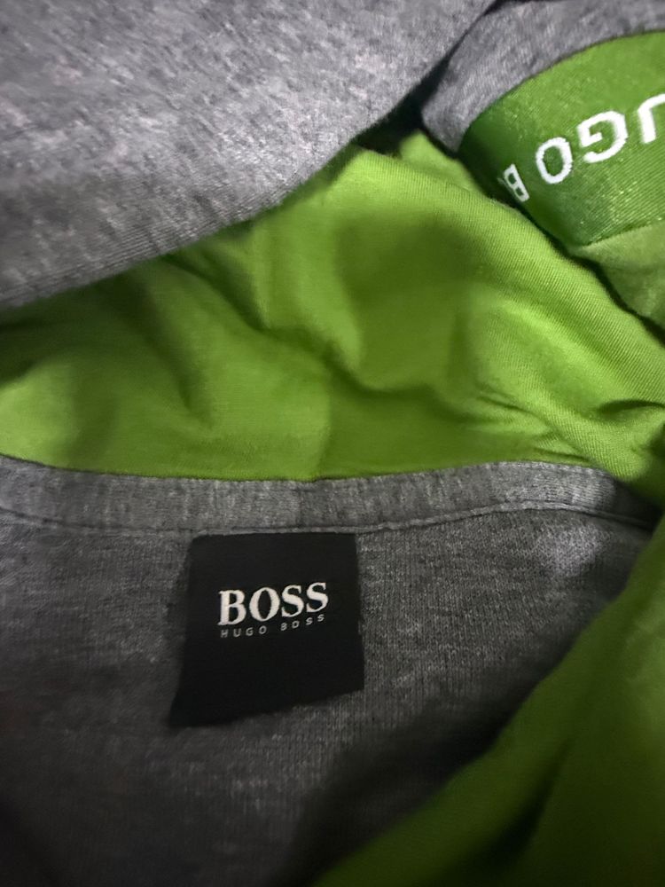 Hugo Boss Grey Hoodie And Sweatpants Set image 4