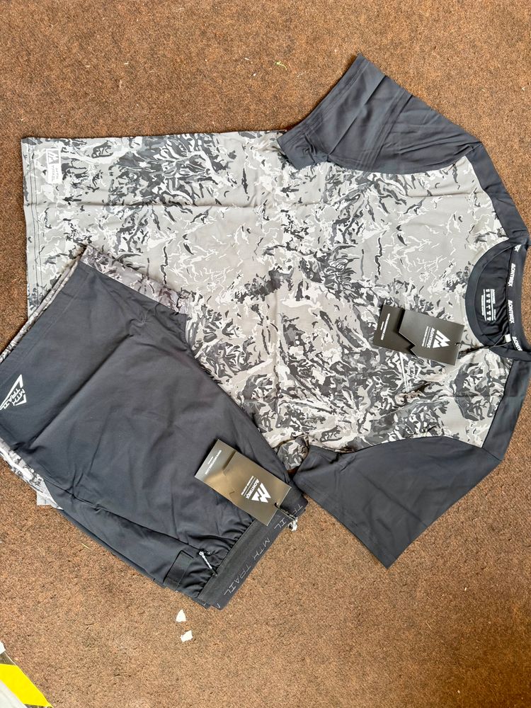 MTX Trail Triax Short & T-shirt Set - Black / Asphalt ....... £85RRP 