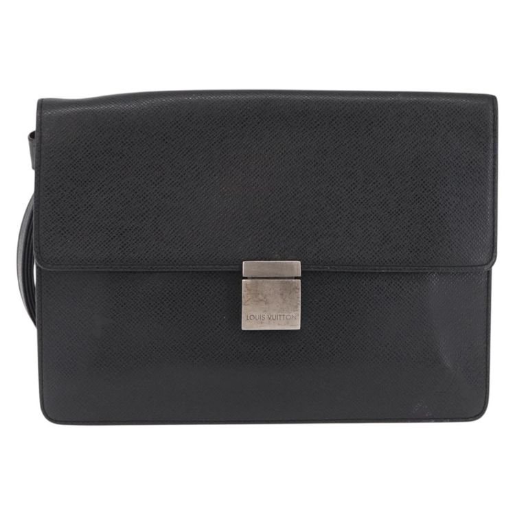 LOUIS VUITTON Taiga Selenga Clutch Bag Ardoise M30782 LV Auth 211057A - Jerrillo image 2
