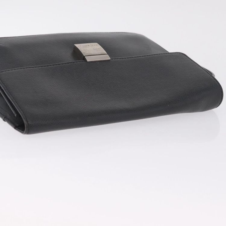 LOUIS VUITTON Taiga Selenga Clutch Bag Ardoise M30782 LV Auth 211057A - Jerrillo image 6