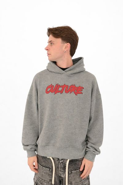 felpa grigia effemme culture