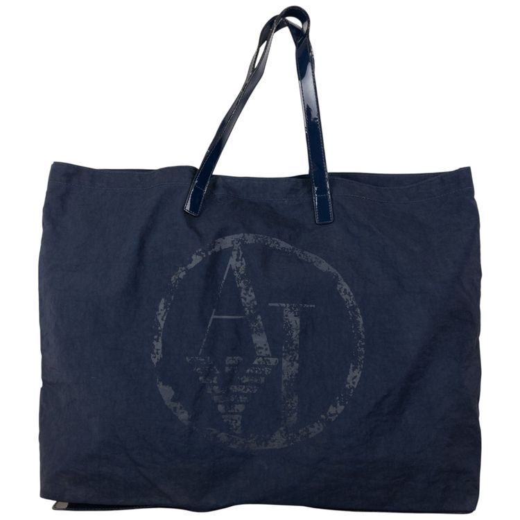 Vintage Armani Jeans Foldable Shoulder Bag image 1