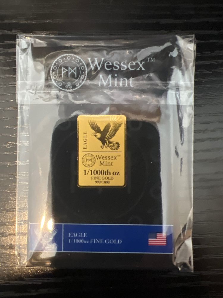 Wessex mint 1/1000th Gold eagle