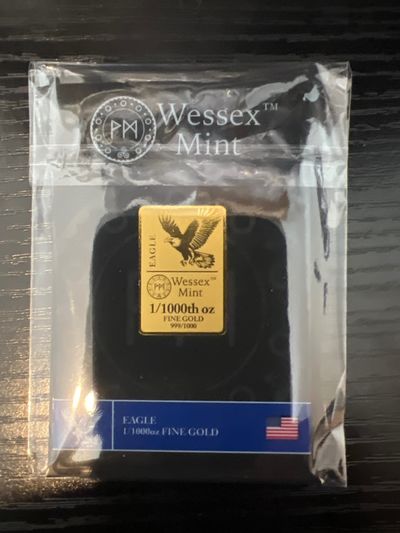 Wessex mint 1/1000th Gold eagle