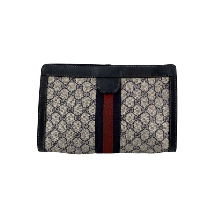 Gucci Vintage Cloth Clutch Bag Ophidia image 1
