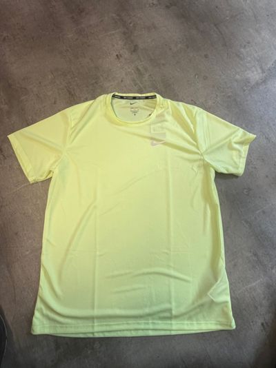 Nike neon green dri fit miler