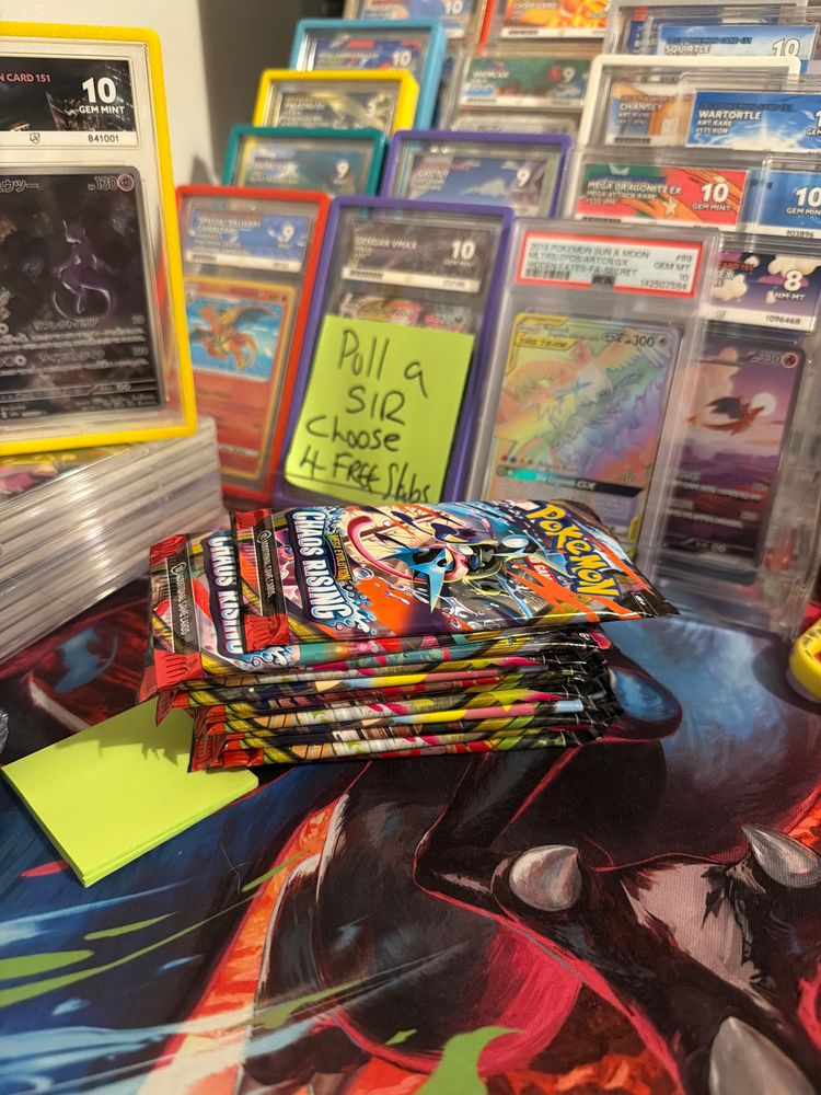 Pokemon Trading Card Booster Packs