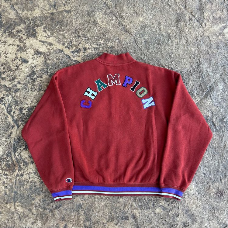 Champion Red Zip-Up Jacket