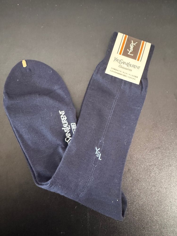 Saint Laurent Paris Yves Saint Laurent navy socks product image