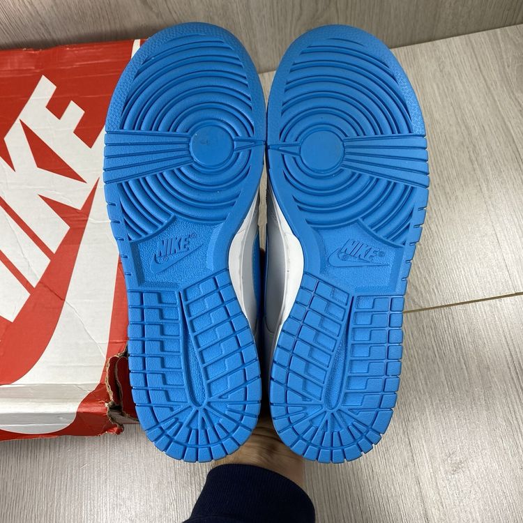 Immagine di Nike Dunk Low Retro Size UK 7.5 Pure Platinum Blue Lightning Men's DV0831-001 8