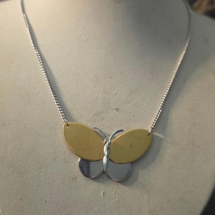 Butterfly Pendant Necklace image 1