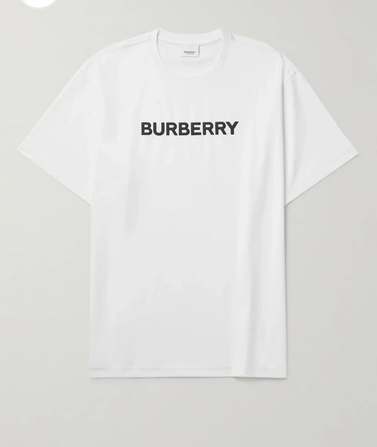 Burberry White T-Shirt image 1