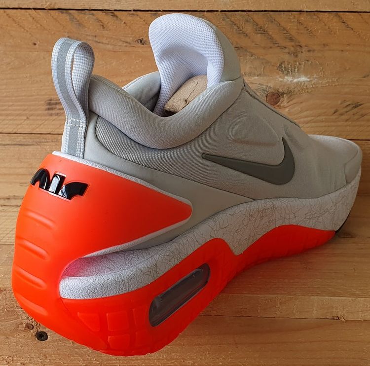 Nike Adapt Auto Max Trainers UK9.5/US10.5/EU44.5 CW7272-002 Grey/Infrared obraz 10