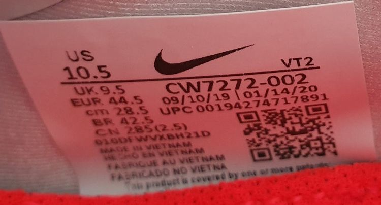 Nike Adapt Auto Max Trainers UK9.5/US10.5/EU44.5 CW7272-002 Grey/Infrared obraz 12