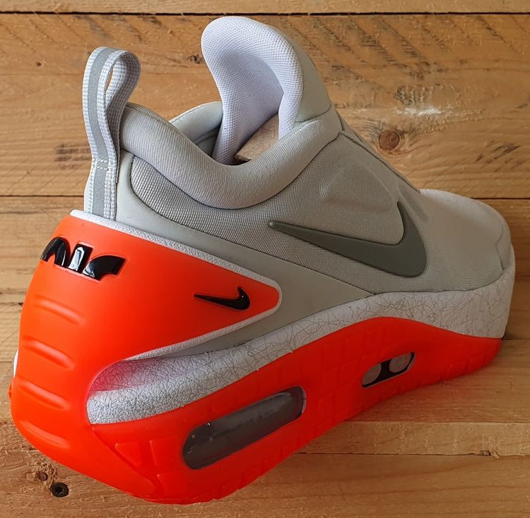 Nike Adapt Auto Max Trainers UK9.5/US10.5/EU44.5 CW7272-002 Grey/Infrared obraz 7