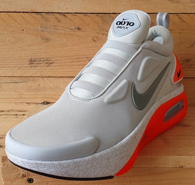 Nike Adapt Auto Max Trainers UK9.5/US10.5/EU44.5 CW7272-002 Grey/Infrared obraz 4