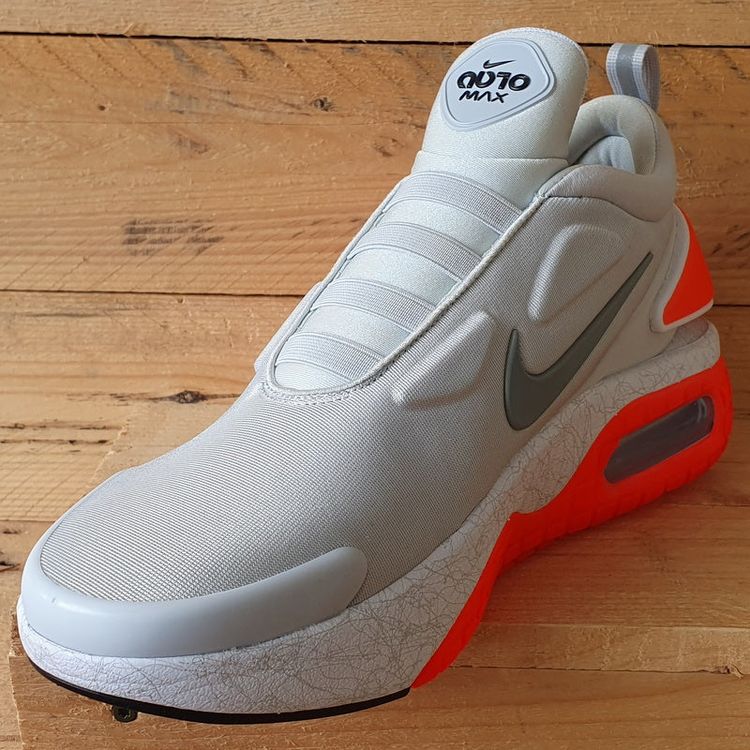 Nike Adapt Auto Max Trainers UK9.5/US10.5/EU44.5 CW7272-002 Grey/Infrared obraz 3