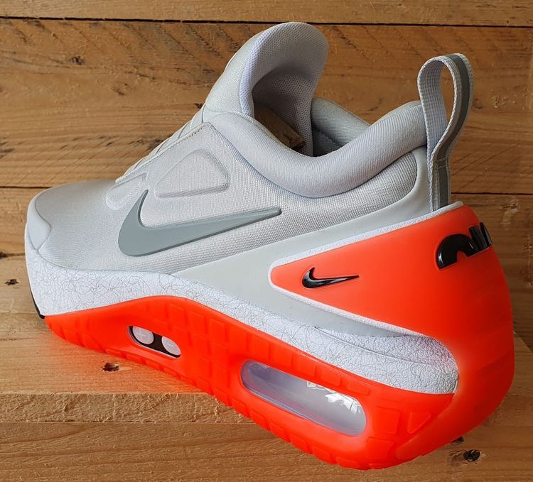 Nike Adapt Auto Max Trainers UK9.5/US10.5/EU44.5 CW7272-002 Grey/Infrared obraz 9