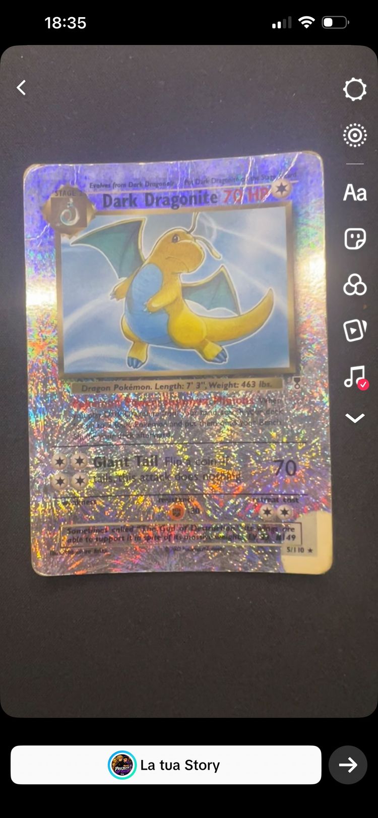 Pokémon Dark Dragonite Pokémon Trading Card product image