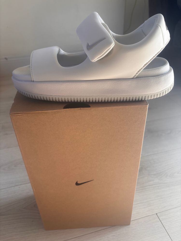 Nike White Sandals
