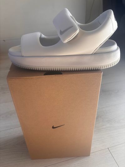 Nike White Sandals