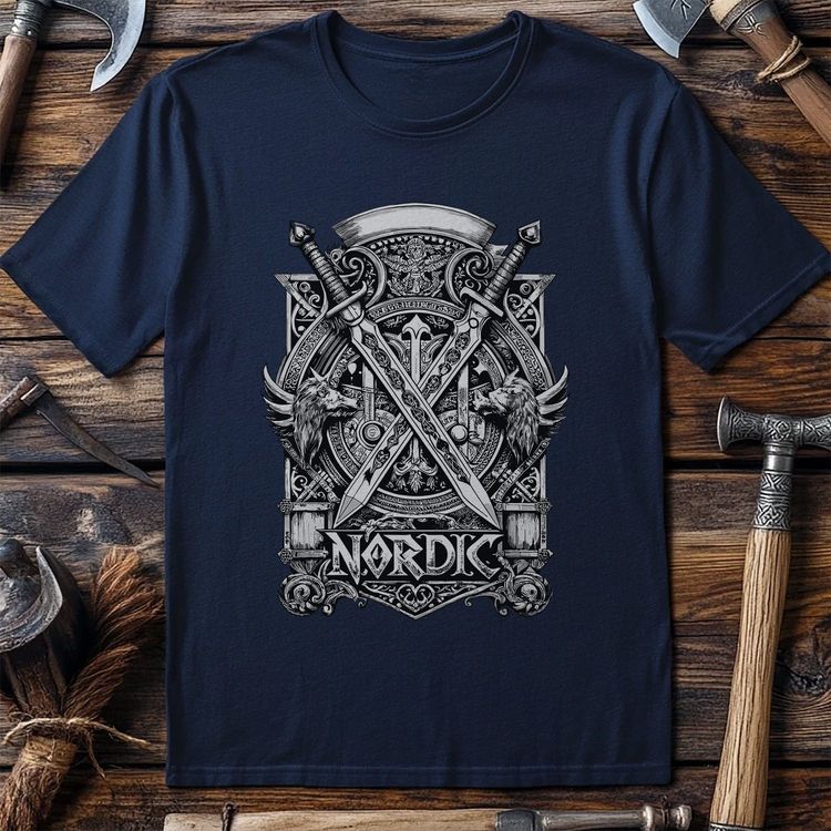 Vikings Nordic43 t-shirt Crossed swords 4