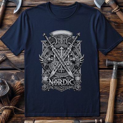 Vikings Nordic43 t-shirt Crossed swords 4